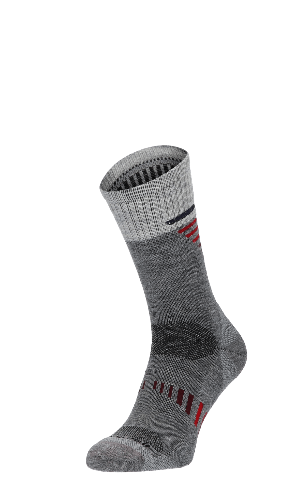 Ascend Crew II Herren Wandersocken 15-20 mmHg Grey