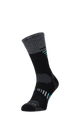 Ascend Crew II Damen Wandersocken 15-20 mmHg Black