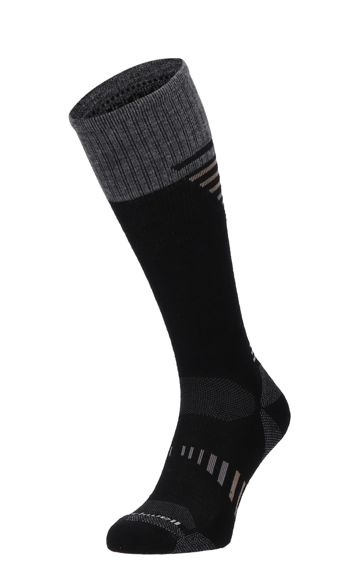 Ascend II OTC Herren Wandersocken 15-20 mmHg Black