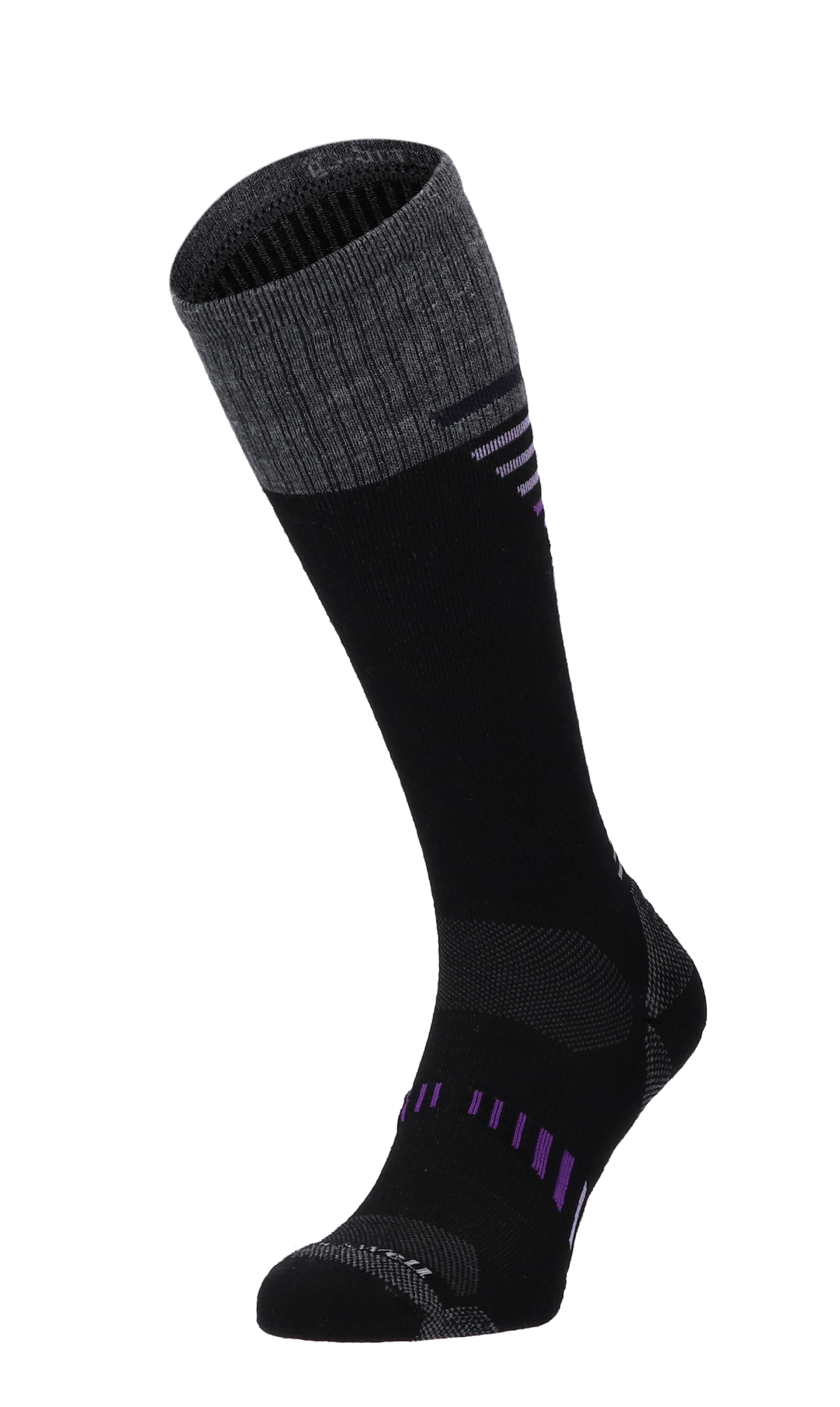 Ascend II Damen Wandersocken 15-20 mmHg Black