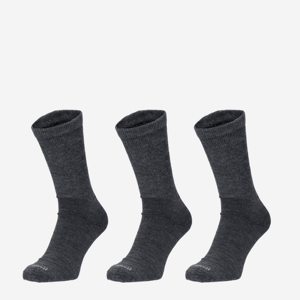 Extra Easy Herren Komfort Socken Charcoal (3-pack) | Größe 44-47