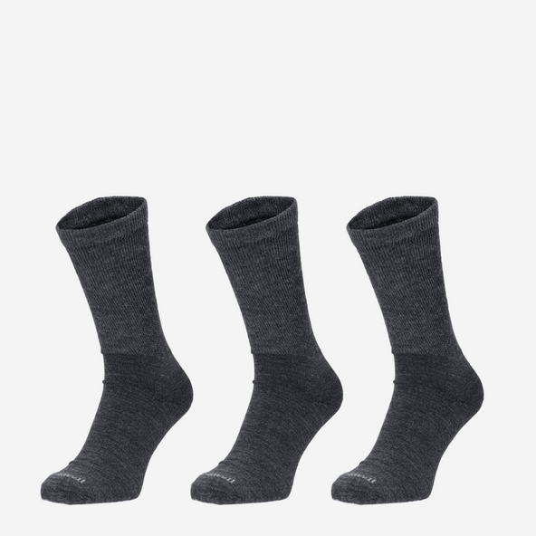 Extra Easy Herren Komfort Socken Charcoal (3-pack) | Größe 39-43