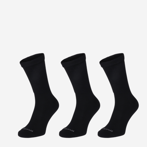 Extra Easy Damen Komfort Socken Black (3-pack) | Größe 35-38