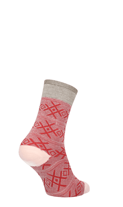 Cabin Therapy Damensocken Red Rock