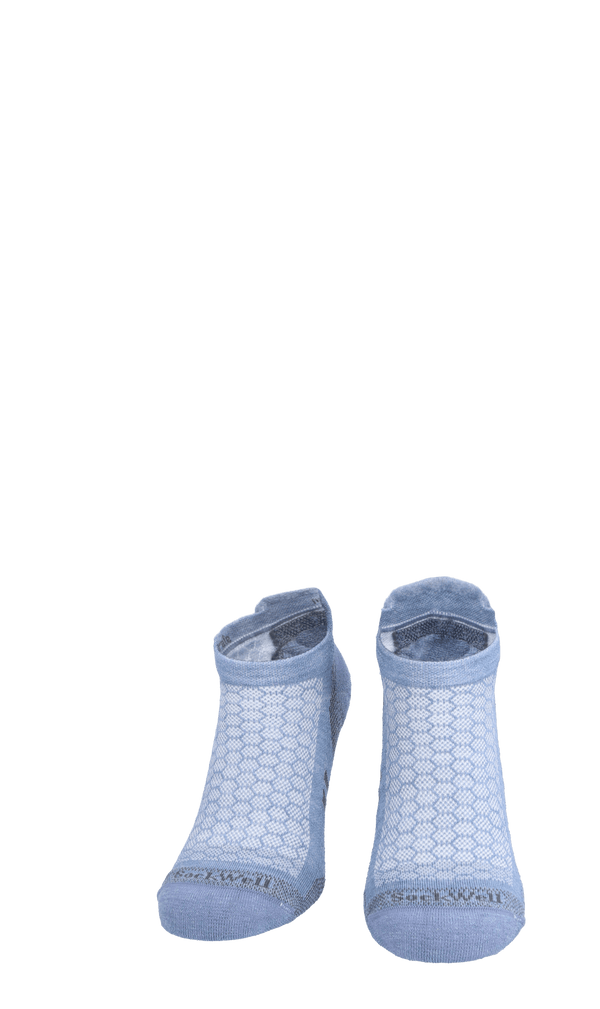 Incline II Micro Damen Sportsocken 15-20 mmHg Bluestone