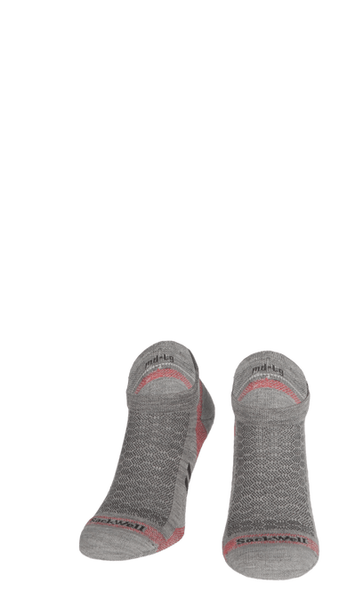 Incline II Micro Damen Sportsocken 15-20 mmHg Light Grey