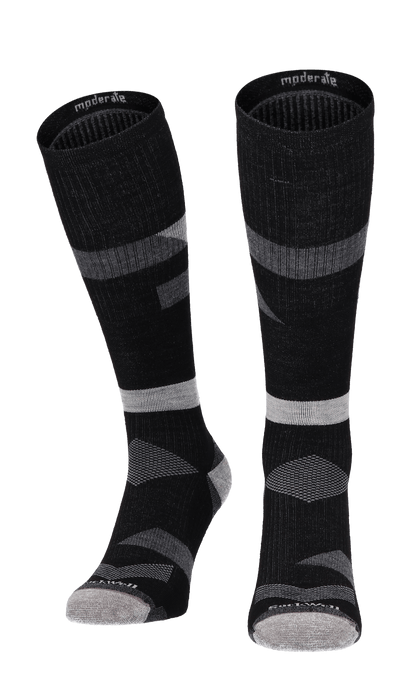 Traverse OTC Herren Sportsocken 15-20 mmHg Black