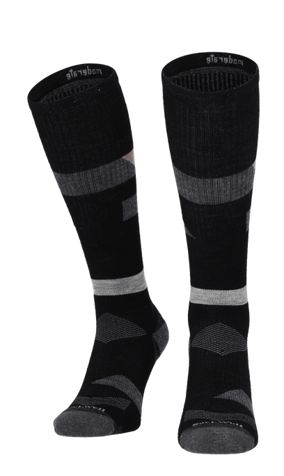 Traverse Damen Sportsocken 15-20 mmHg Black