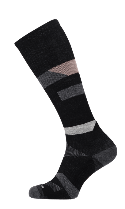Traverse Damen Sportsocken 15-20 mmHg Black
