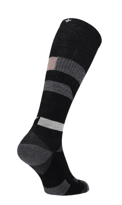 Traverse Damen Sportsocken 15-20 mmHg Black