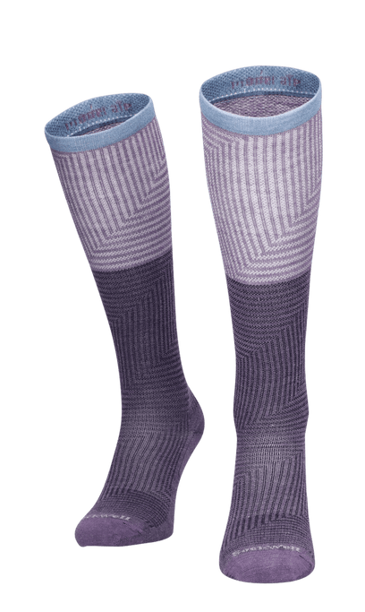 Step Up Damen Kompressionsstrümpfe 15-20 mmHg Plum