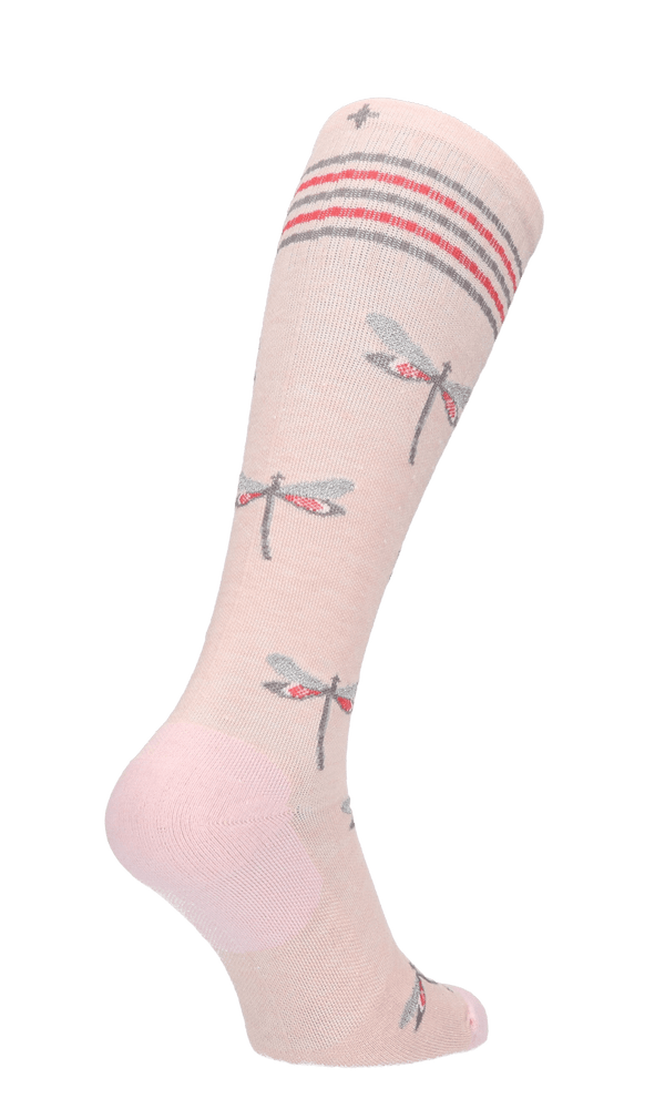 Dragonfly Damen Kompressionsstrümpfe Klasse 1 Rose Shimmer