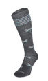 Dragonfly Damen Kompressionsstrümpfe 15-20 mmHg Charcoal Sparkle