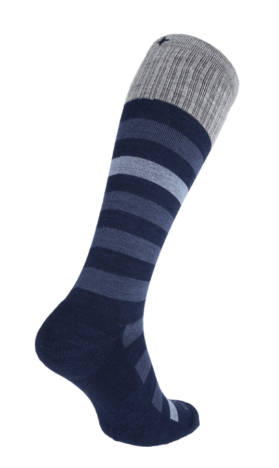Rugby Herren Kompressionsstrümpfe 10-15 mmHg Navy