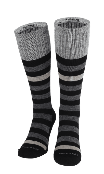 Rugby Herren Kompressionsstrümpfe 10-15 mmHg Black