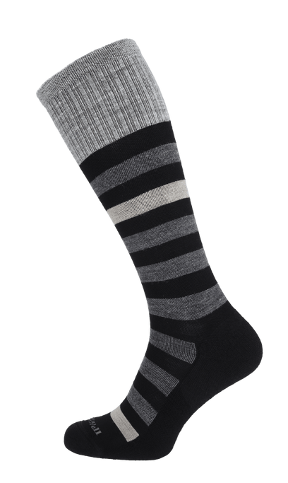 Rugby Herren Kompressionsstrümpfe 10-15 mmHg Black