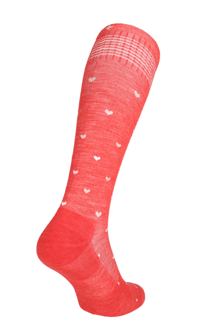 Full Heart Damen Kompressionsstrümpfe 15-20 mmHg Poppy