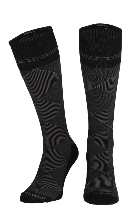 Scottie Herren Kompressionsstrümpfe 20-30 mmHg Black