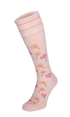 Field Flower Damen Kompressionsstrümpfe 15-20 mmHg Rose