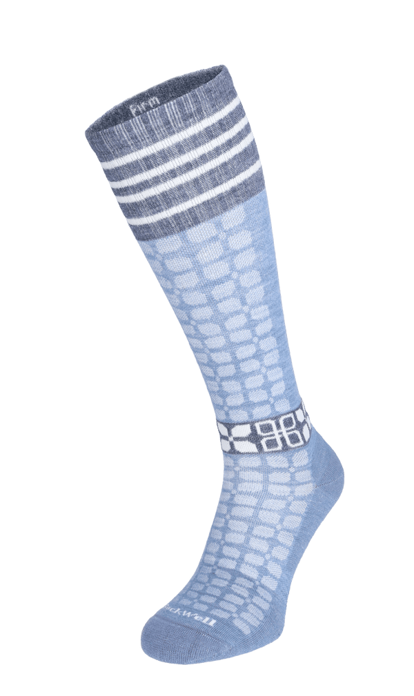 Boost Damen Sportsocken 20-30 mmHg Bluestone