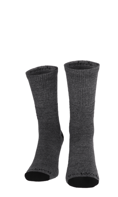 Work Herren Kompressionssocken 15-20 mmHg Charcoal
