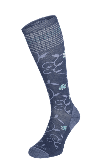 Full Sun Damen Kompressionsstrümpfe 15-20 mmHg Denim