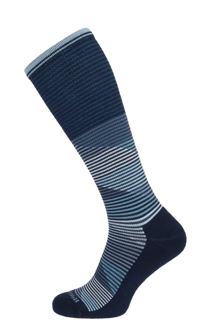 Geo Jim Damen Kompressionsstrümpfe 15-20 mmHg Navy