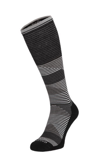Geo Jim Herren Kompressionsstrümpfe 15-20 mmHg Black