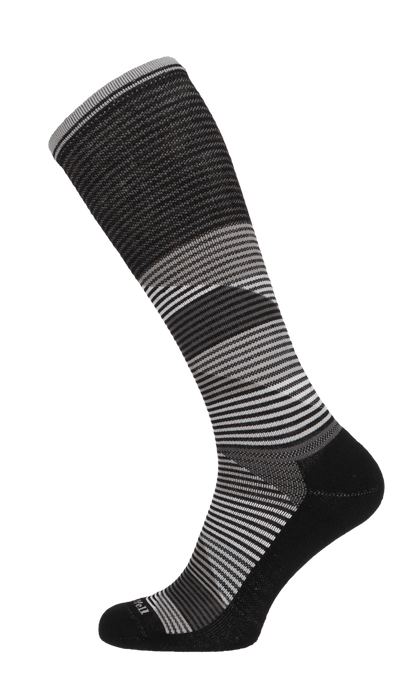 Geo Jim Damen Kompressionsstrümpfe 15-20 mmHg Black