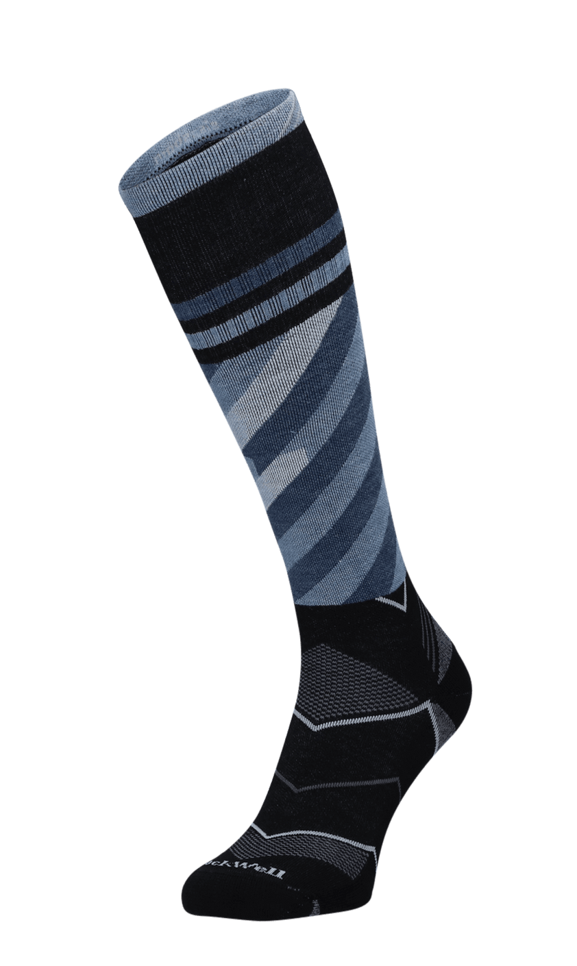 Cyclone II Damen Sportsocken 15-20 mmHg Black