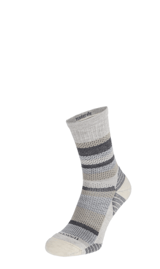 Journey Crew Damen Wandersocken 15-20 mmHg Putty