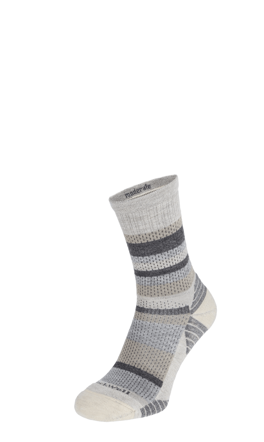 Journey Crew Damen Wandersocken 15-20 mmHg Putty