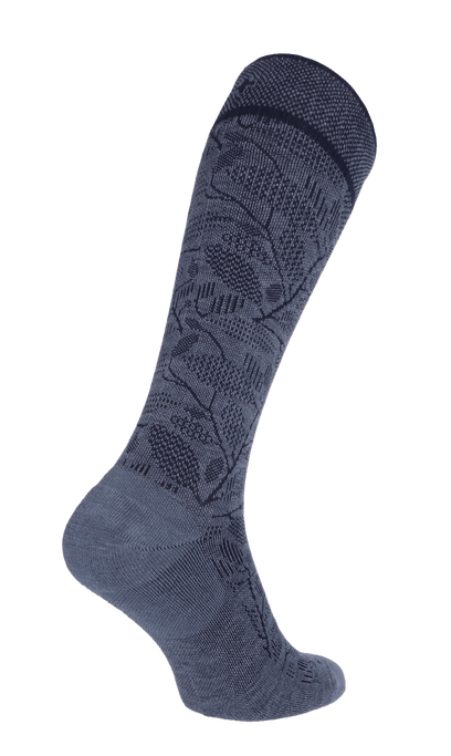 Fauna Damen Kompressionsstrümpfe 20-30 mmHg Denim