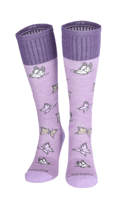 Flutter Damen Kompressionsstrümpfe 20-30 mmHg Lavender