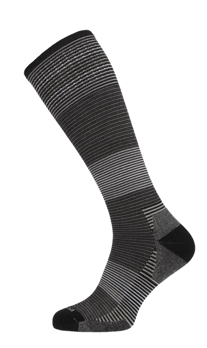Cadence Damen Sportsocken 15-20 mmHg Black