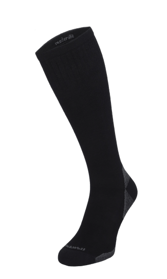 Cadence Damen Sportsocken 15-20 mmHg Black Solid