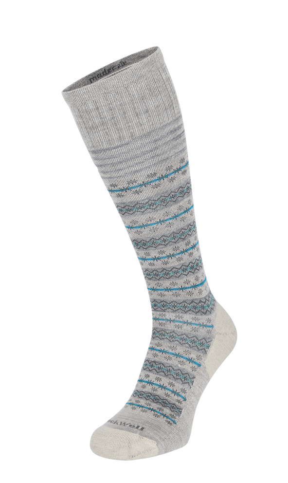 Mini Fairisle Damen Kompressionsstrümpfe 15-20 mmHg Black