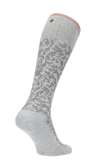 Damask Damen Kompressionsstrümpfe 15-20 mmHg Oyster
