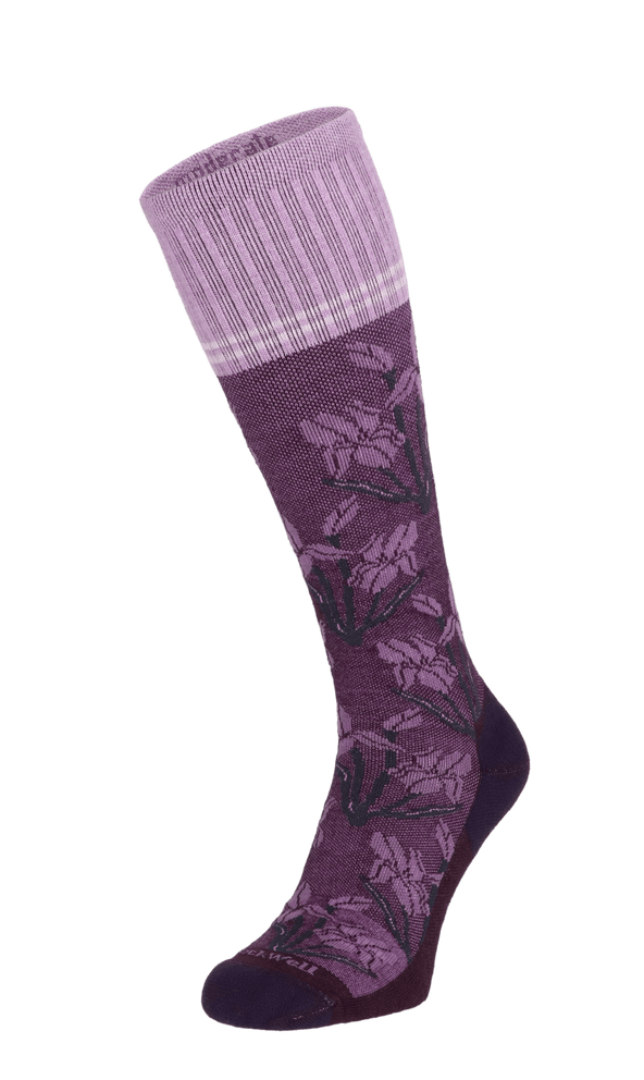 Iris Damen Kompressionsstrümpfe 15-20 mmHg Blackberry