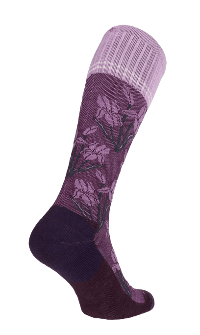 Iris Damen Kompressionsstrümpfe 15-20 mmHg Blackberry
