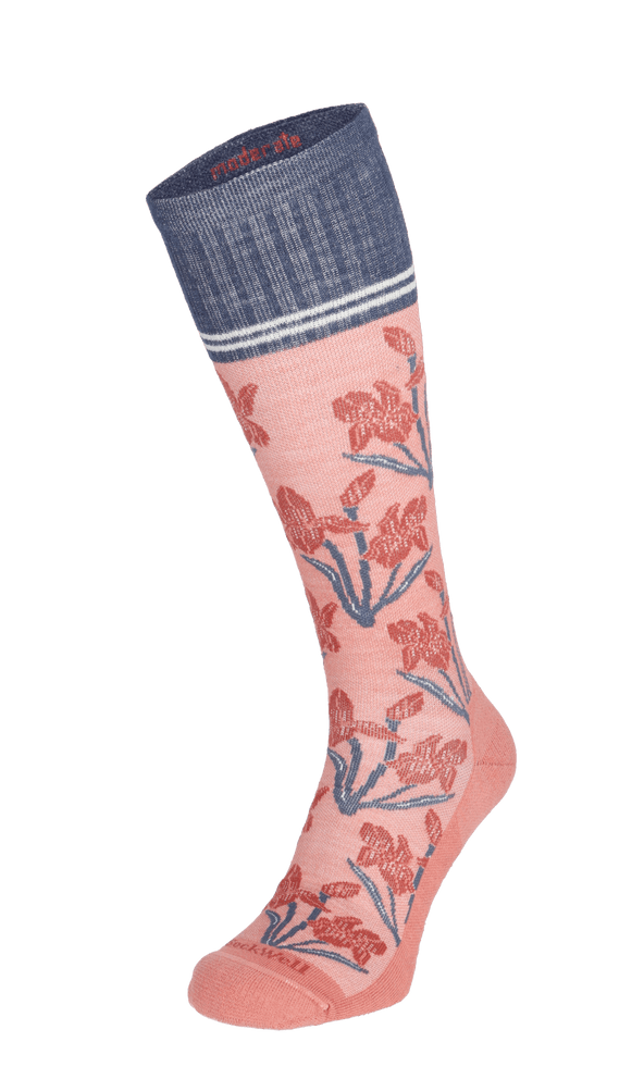 Iris Damen Kompressionsstrümpfe 15-20 mmHg Pink Clay