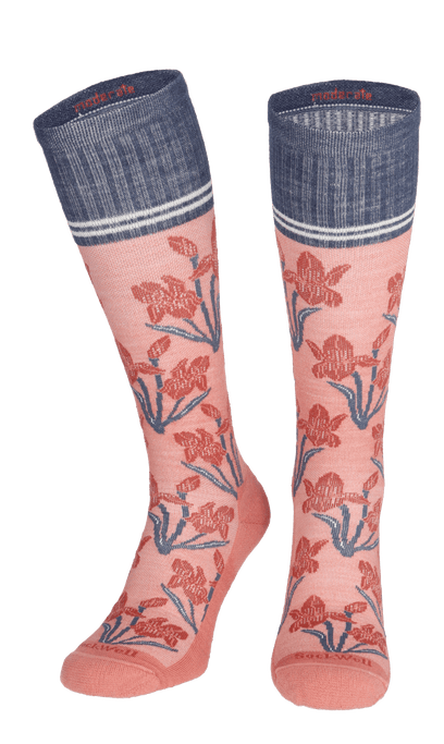 Iris Damen Kompressionsstrümpfe 15-20 mmHg Pink Clay