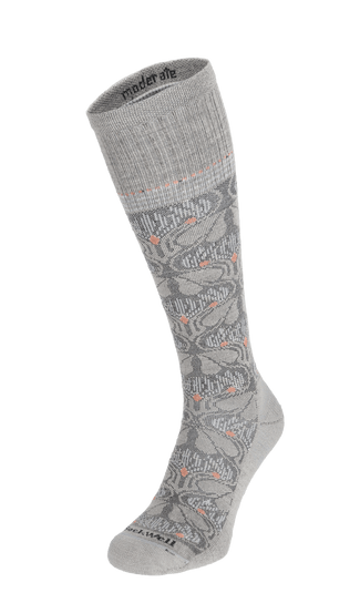 Floral Tapestry Damen Kompressionsstrümpfe 15-20 mmHg Putty