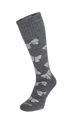 Bows Damen Kompressionsstrümpfe 15-20 mmHg Charcoal