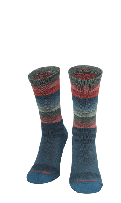 Peaks Damen Wandersocken 15-20 mmHg Blueridge