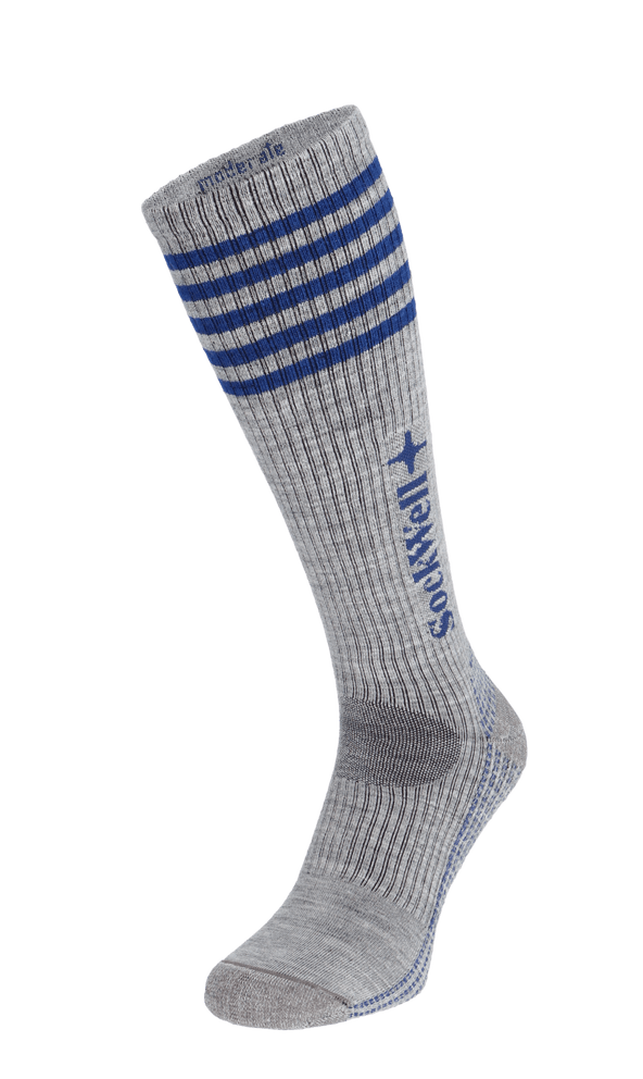 Run Club Herren Sportsocken 15-20 mmHg Light Grey