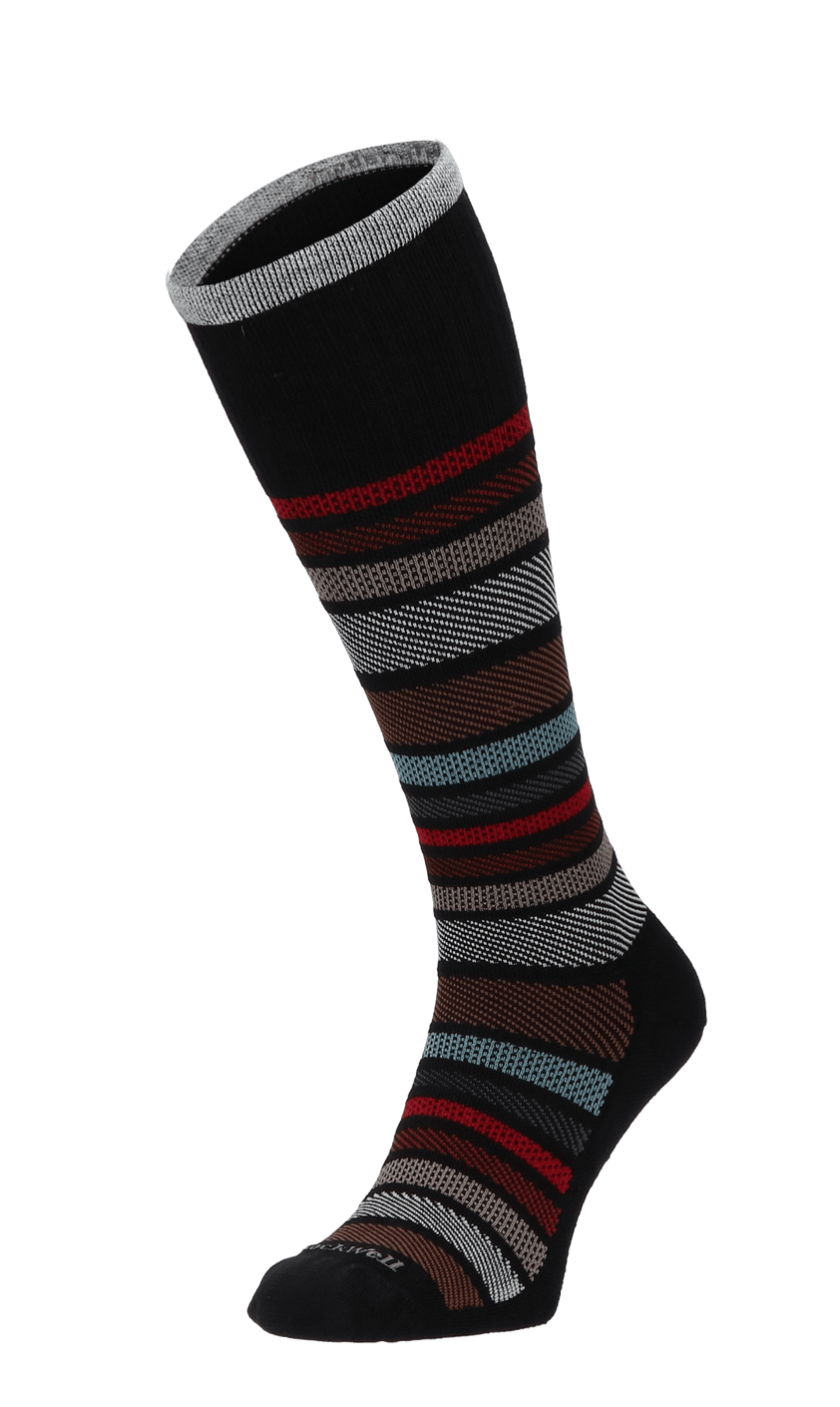Twillful Herren Kompressionsstrümpfe 15-20 mmHg Black