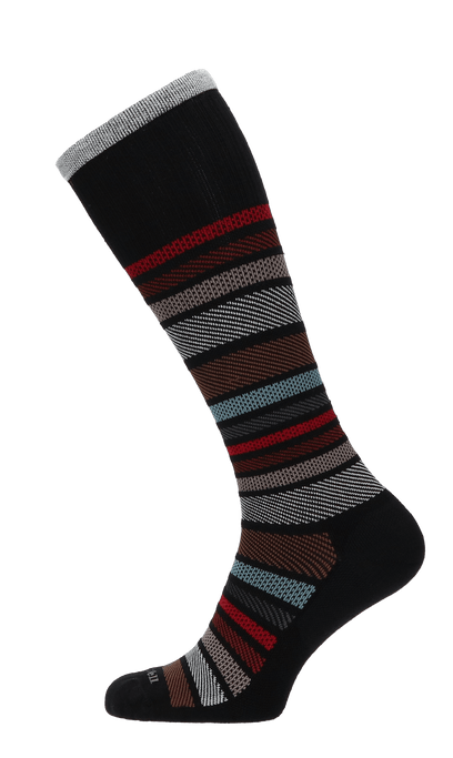Twillful Herren Kompressionsstrümpfe 15-20 mmHg Black