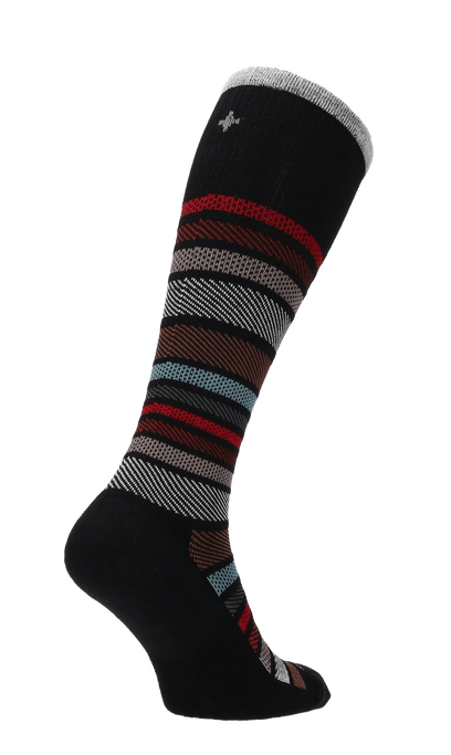 Twillful Herren Kompressionsstrümpfe 15-20 mmHg Black