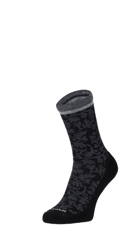 Plantar Cush Crew Damen Socken 20-30 mmHg Black